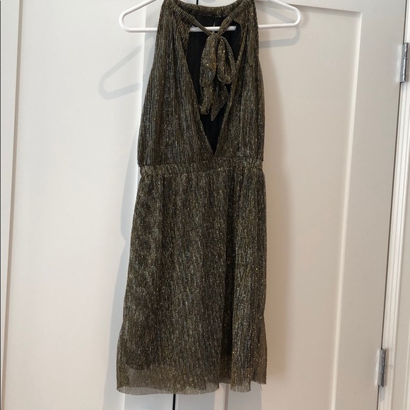 Black & Gold Dress - Picture 2 of 2